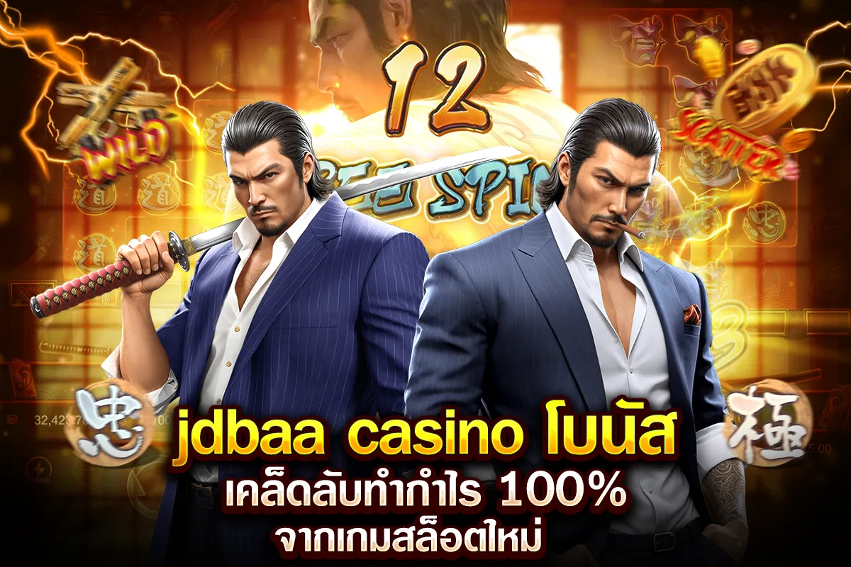 01-jdbaa casino โบนัส เคล็ดลับทำกำไร 100% จากเกมสล็อตใหม่